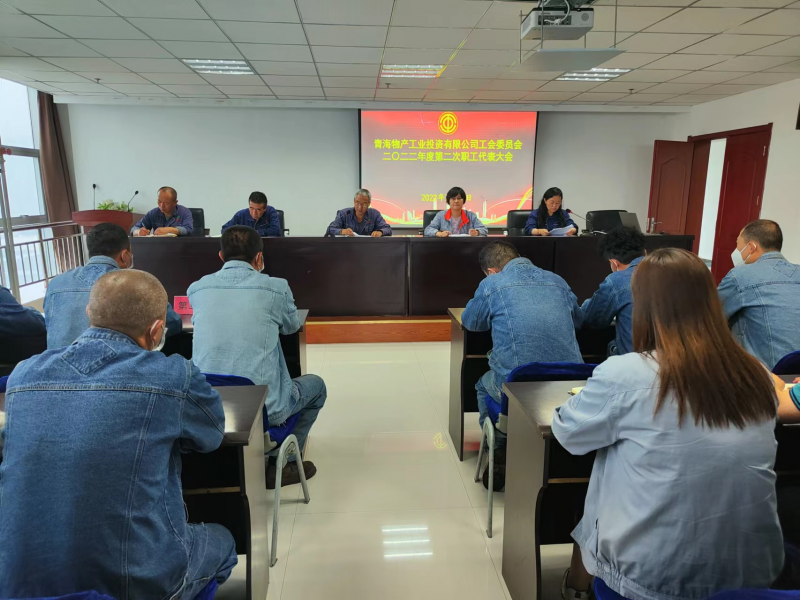 搭好连心桥 落实暖心事&mdash;&mdash;918博天堂集团工投公司工会召开2022年度第二次职工代表大会