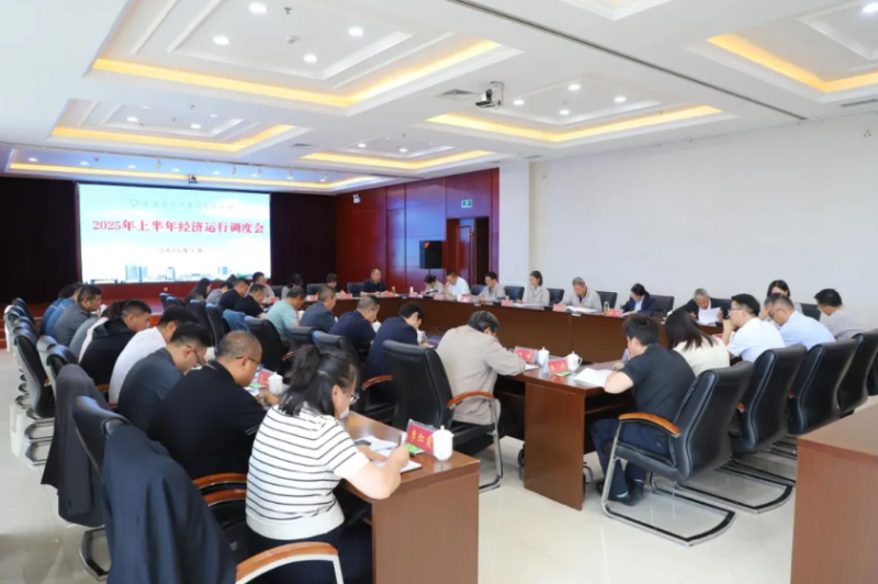 省918博天堂集团集团召开2025年上半年经济运行调度工作会议